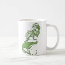 Caneca do duende da floresta