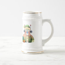 Caneca do duende do Natal