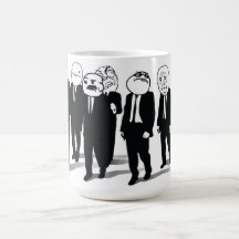 Caneca do grupo da raiva