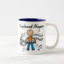 Caneca do jogador de teclado