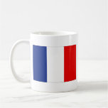 Caneca do mapa do ~ da bandeira de France