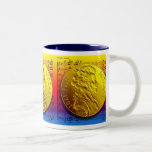 CANECA DO MEDALHÃO DO ARCO-ÍRIS DE MOZART