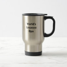 Caneca do Opa do mundo a grande