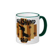 Caneca do pai do Dachshund
