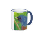Caneca do pássaro do primavera