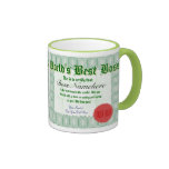 Caneca do prêmio de Certicate do chefe do mundo a 