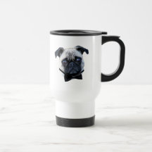 Caneca do Pug do menino