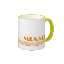 Caneca do sol de Miami