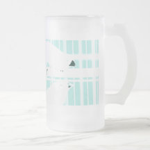 Caneca do vidro de fosco