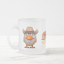 Caneca do vidro de fosco de Plumendini canecas