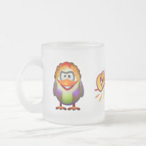 Caneca do vidro de fosco de Yoker canecas