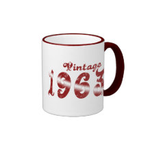 Caneca do vintage 1963