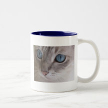 Caneca doce do gato da cara