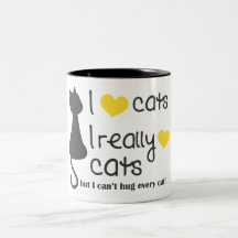 Caneca dos amantes do gato de Debbie