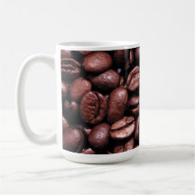 caneca dos feijões de café