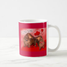 Caneca dos namorados de Doxie