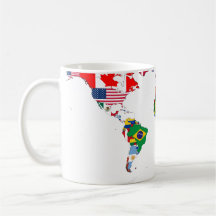 Caneca embandeirada do mundo