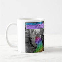 Caneca engraçada - Mildred, Betsy Ross alegre