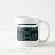 caneca estereofónica retro