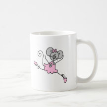 Caneca feita sob encomenda da bailarina do rato