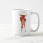 Caneca festiva da jovem corça canecas