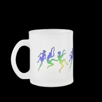 Caneca geada dos dançarinos canegas