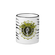 Caneca grave da campainha das chamas do Promo dois
