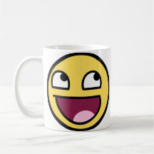 Caneca impressionante da cara
