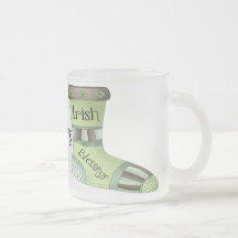 Caneca irlandesa do Natal da bênção