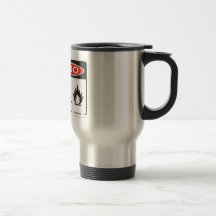 Caneca Liquido Inflamável