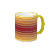 Caneca listrada horizontal