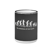 Caneca Man Geek Evolution