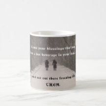 Caneca Morphing! [Conte suas bênçãos]