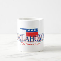 Caneca patriótica de Oklahoma