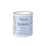 Caneca personalizada do padrinho bebê novo orgulho