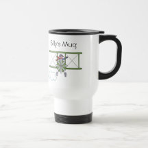 Caneca piloto do avião