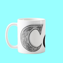 Caneca preta da encomenda especial para o exemplo  canecas