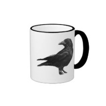 Caneca preta dos corvos