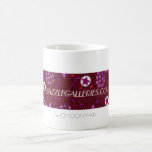 Caneca relativa à promoção - estrela roxa