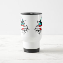 Caneca retro do pardal