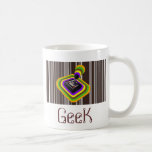 Caneca retro Funky do geek