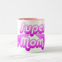 Caneca super do rosa da mamã