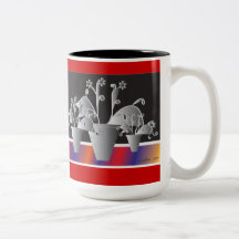 Caneca "trio "
