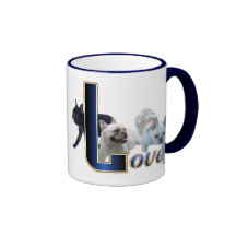 Canecas da bebida dos presentes do buldogue francê