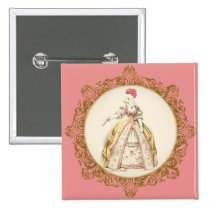 Caniche de Marie Antoinette broches