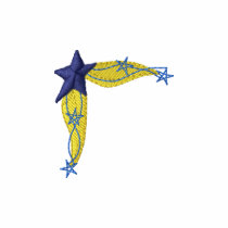 Canto da estrela camisas bordadas