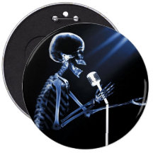 CANTO DE ESQUELETO DO RAIO X EM MIC RETRO - AZUL BOTON