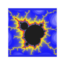 Canvas ajustadas brilhantes AR do Fractal de Mande Impressão De Canvas Esticada