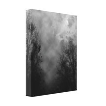 Canvas assombradas do céu do Dia das Bruxas Impressão De Canvas Envolvidas