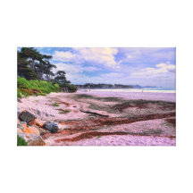 Canvas cénicos da costa de Califórnia Impressão De Canvas Envolvida
